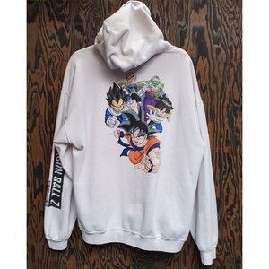 Dragon Ball Z  Anime Pullover Hoodie Sweatshirt Youth Size XL Frieza Saga *Read